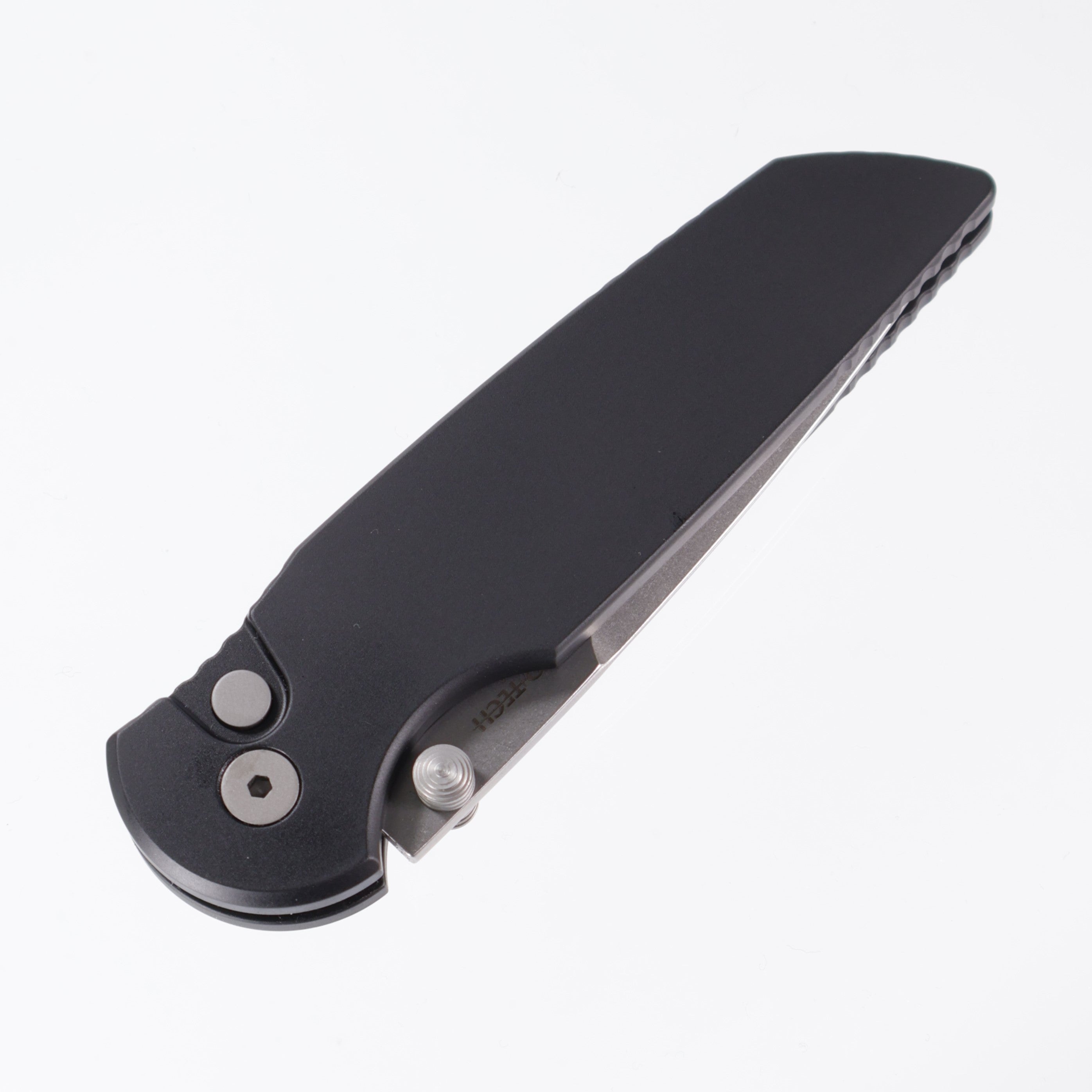 Pro-Tech TR-3 Integrity - Black Aluminum - Stonewash S35VN - INT101 (TR3)