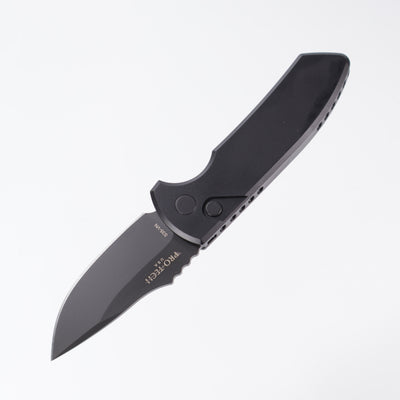 Protech SBR LG403-LH *Left Handed* - Black Handle - DLC S35VN