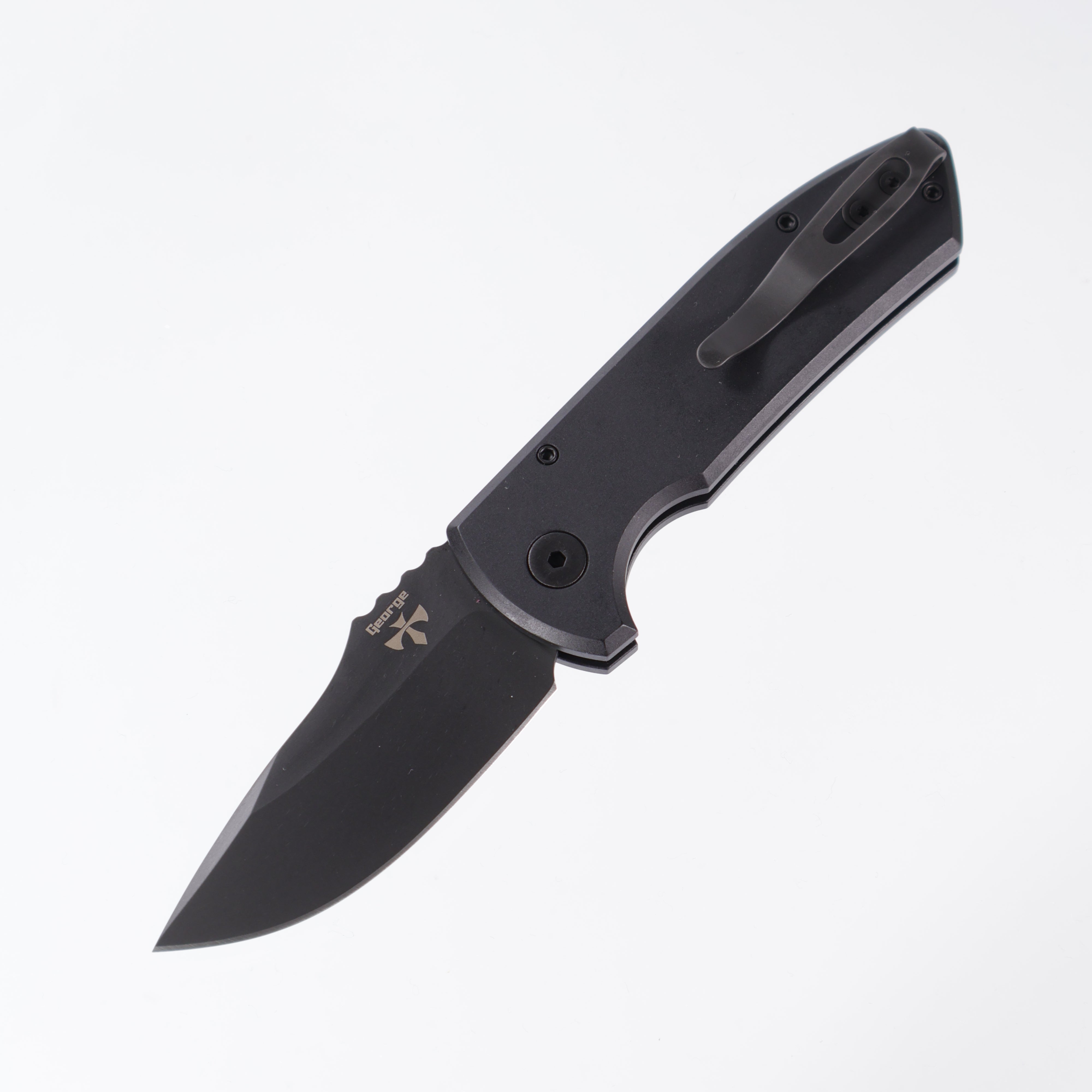Protech SBR LG403-LH *Left Handed* - Black Handle - DLC S35VN