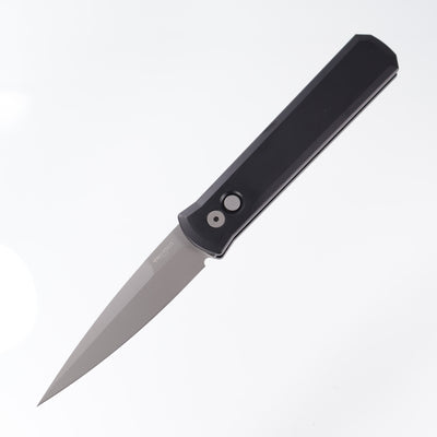 Pro-Tech Godfather - Black Aluminum- Beadblast 154CM - 920