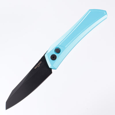 Pro-Tech Oligarch - Tiffany Blue Aluminum - DLC Magnacut - DS103-T.Blue
