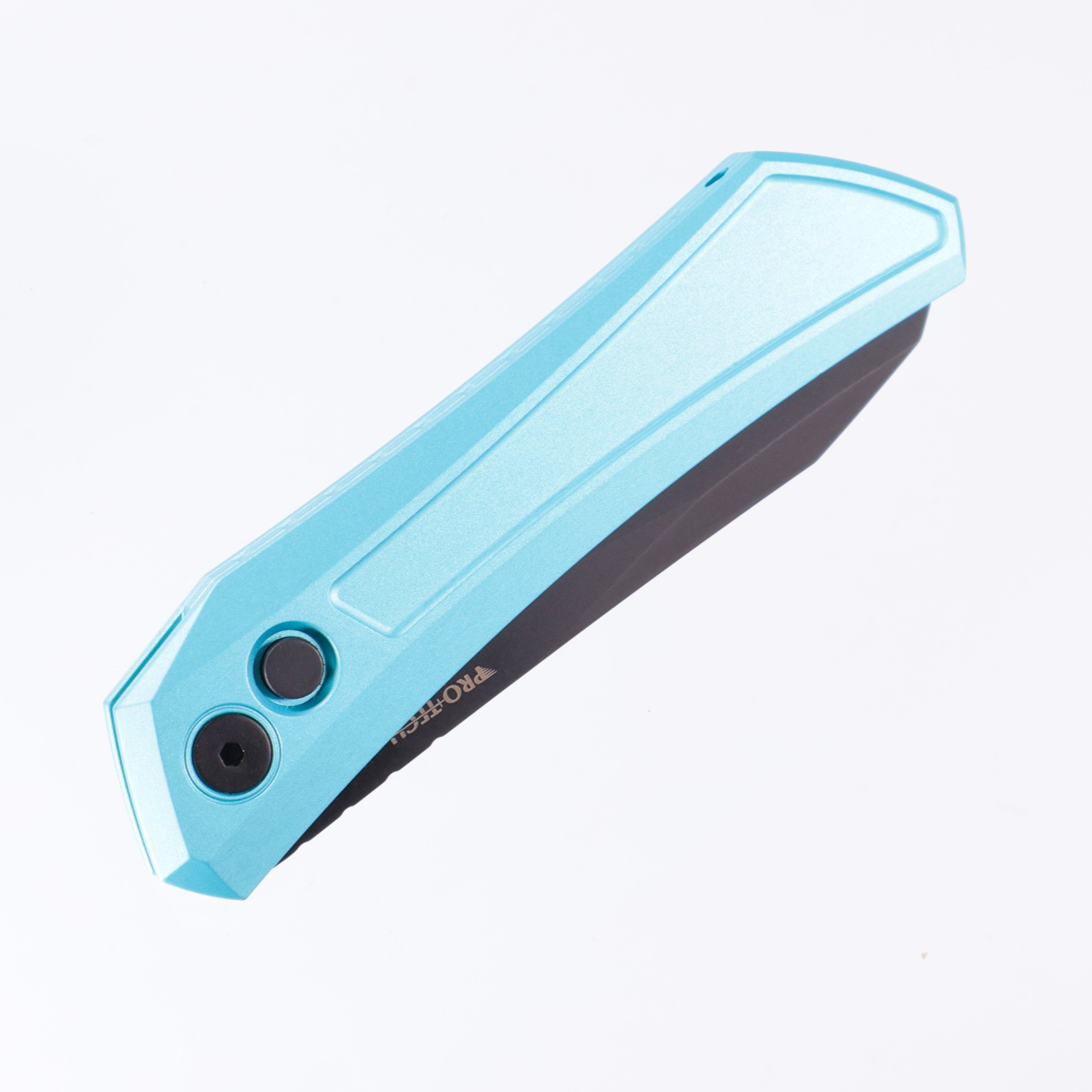 Pro-Tech Oligarch - Tiffany Blue Aluminum - DLC Magnacut - DS103-T.Blue