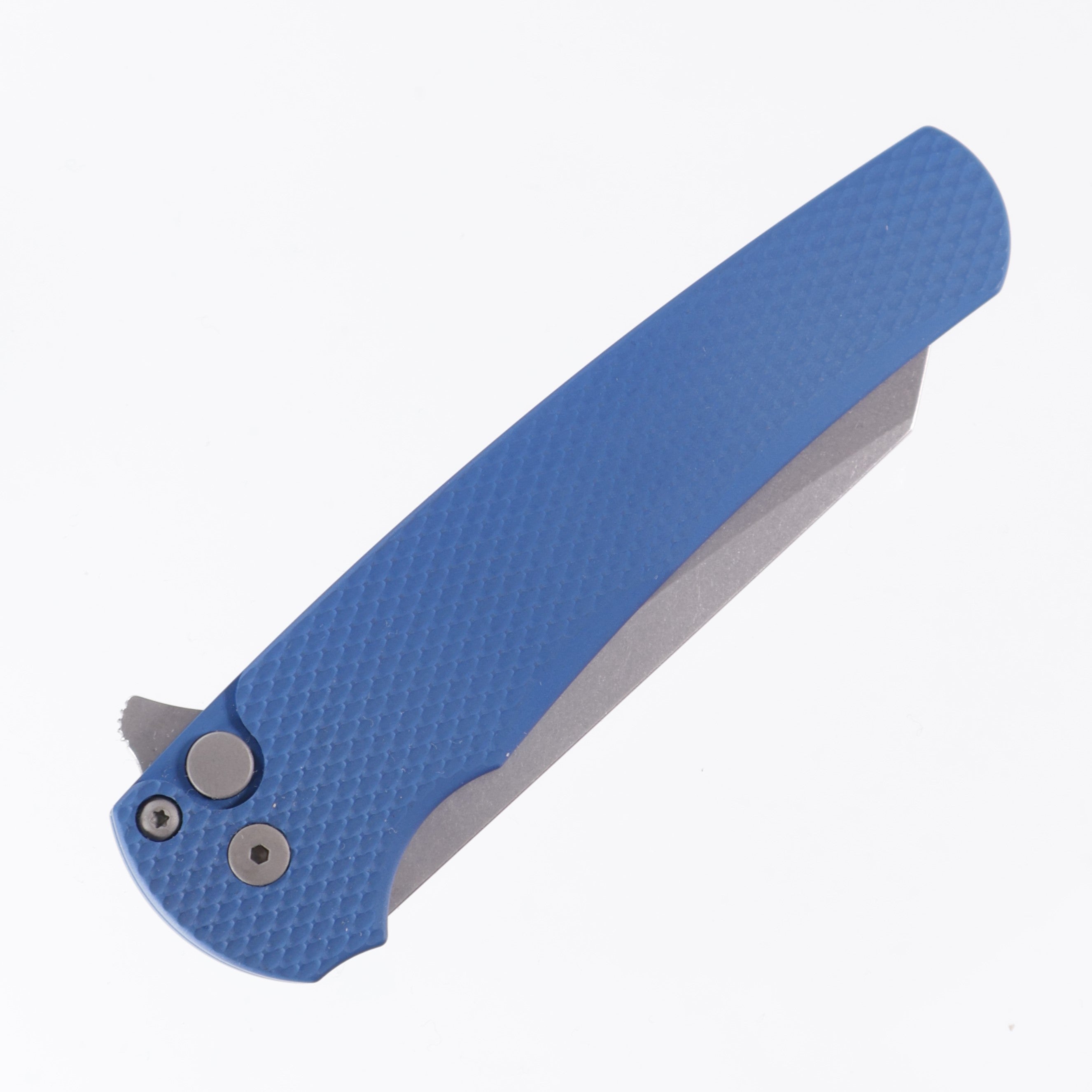 Pro-Tech Malibu - Blue Textured Aluminum - Stonewash Magnacut - 5405-BLUE