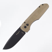 Pro-Tech x Vero Synapse Auto - Green Canvas Micarta - DLC Magnacut - VERO1213-GRN MIC