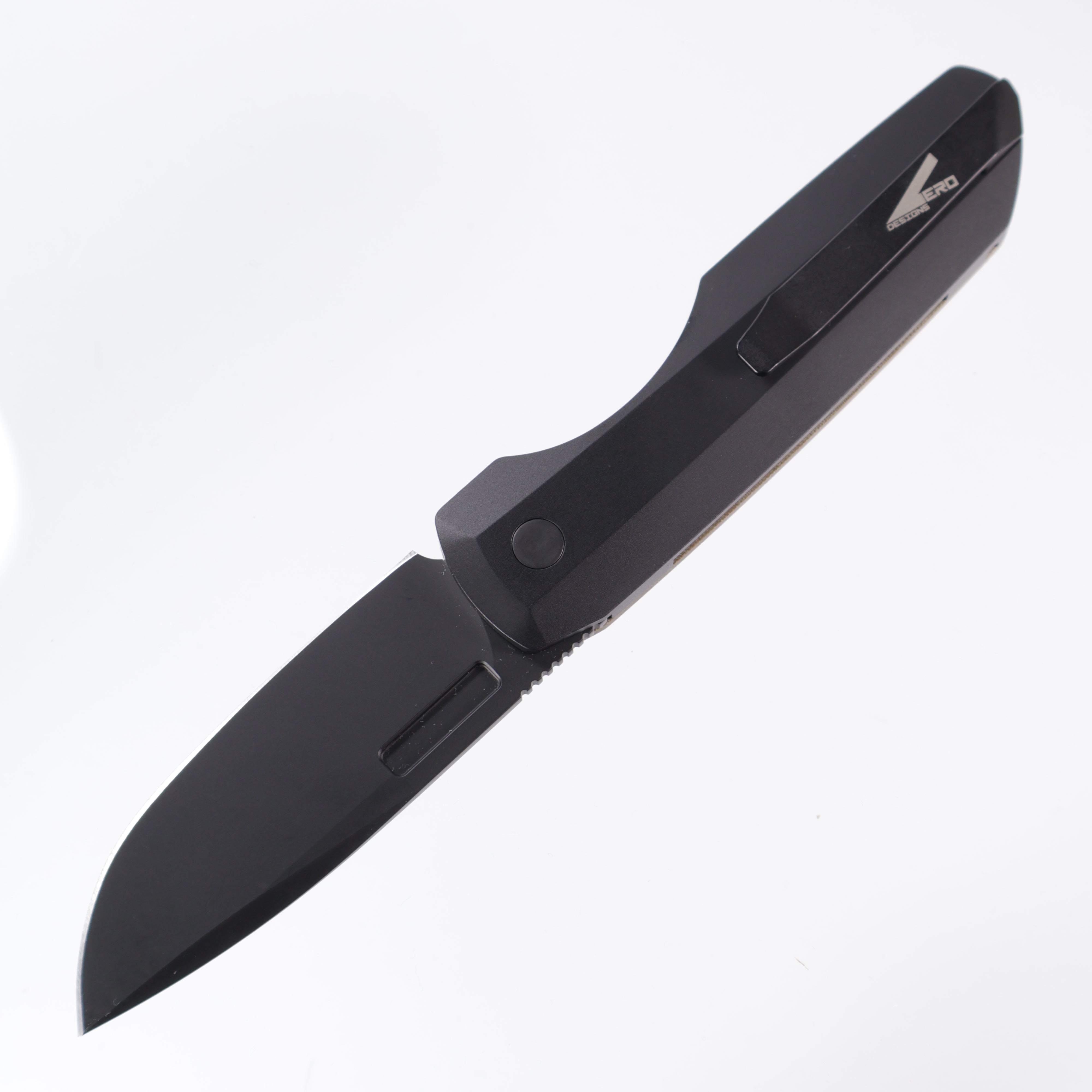 Pro-Tech x Vero Synapse Auto - Green Canvas Micarta - DLC Magnacut - VERO1213-GRN MIC