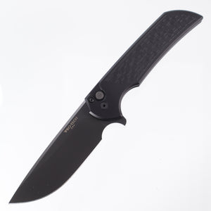 Protech Mordax MX106-Gridlock - Black Gridlock handle - DLC Magnacut