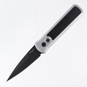 Pro-Tech Godson - Black Aluminum w/ G10 Inlay - DLC 154CM - 756