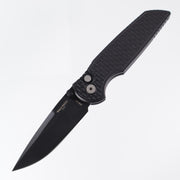 Protech TR-3 Integrity INT106 black “Relic” milling & DLC blade