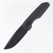 Pro-Tech Vero Synapse 2 Auto Operator - Black Herringbone Texture Aluminum w/ Tritium Button Inlay - Sterile DLC MagnaMax - VERO2106 MM-OP