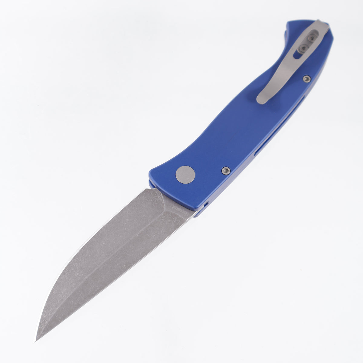 Pro-Tech Brend Classic - Blue Aluminum - Acid Wash Magnacut - WB1101-AW Blue