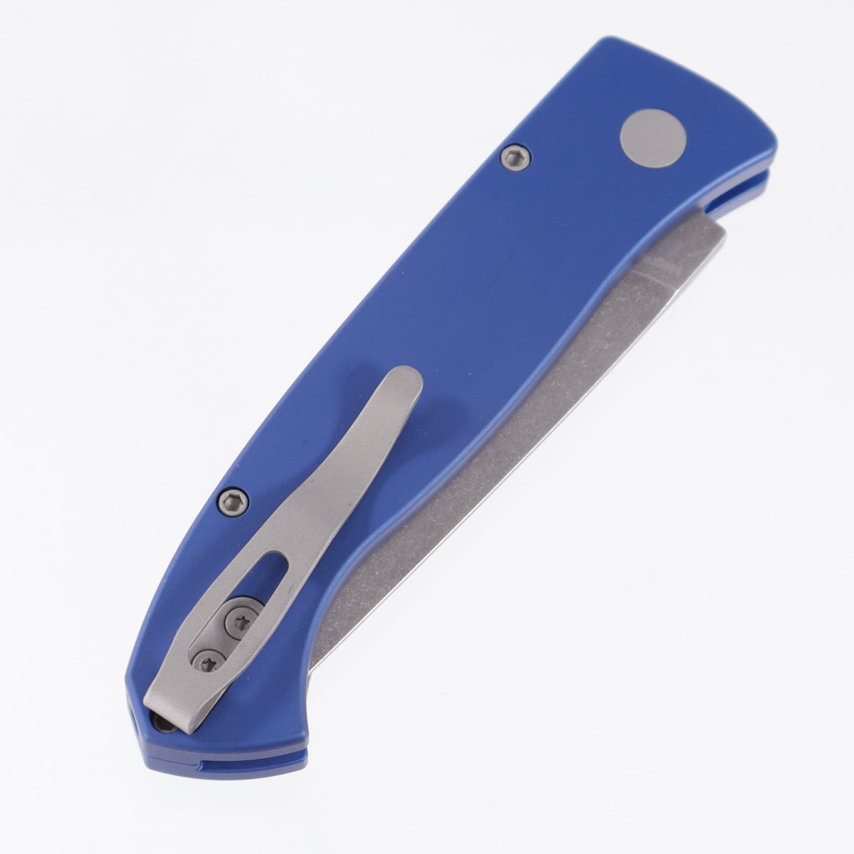 Pro-Tech Brend Classic - Blue Aluminum - Acid Wash Magnacut - WB1101-AW Blue