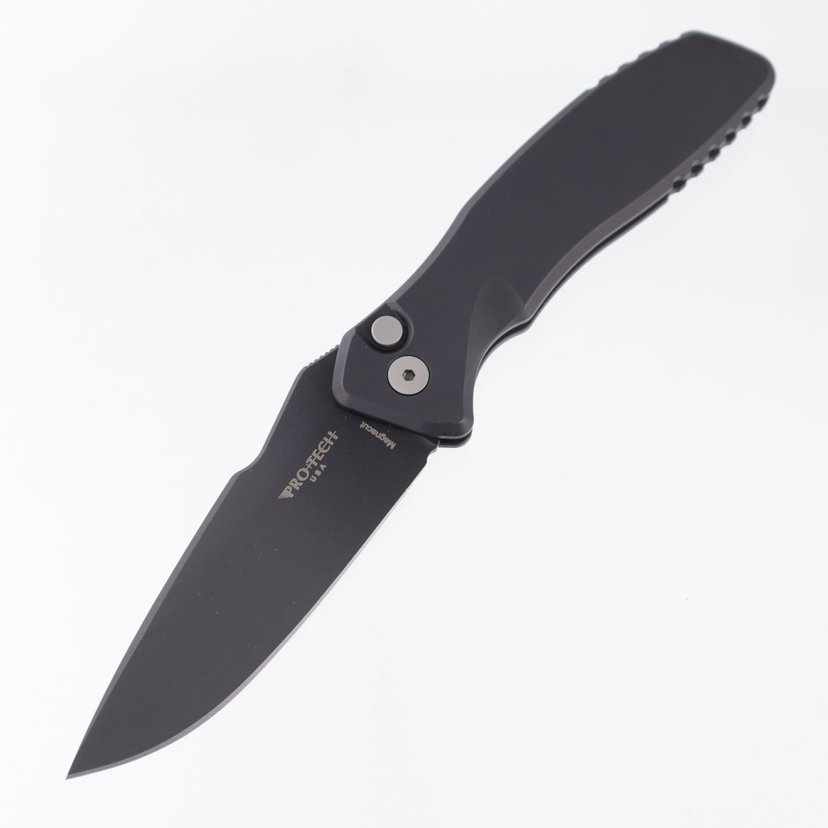 Pro-Tech Spartan Pallas Auto - Black Aluminum - DLC Magnacut - SB1103