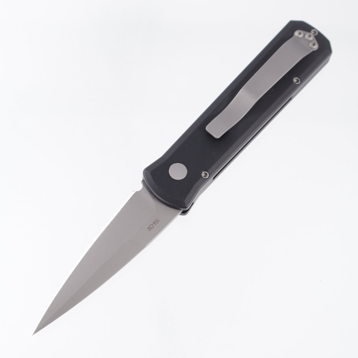 Pro-Tech Godson - Black Aluminum - Beadblast 154CM - 720