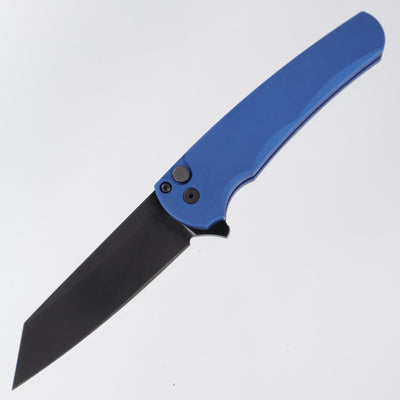 Pro-Tech Malibu - Blue Aluminum - DLC Magnacut Reverse Tanto - 5403-BLUE