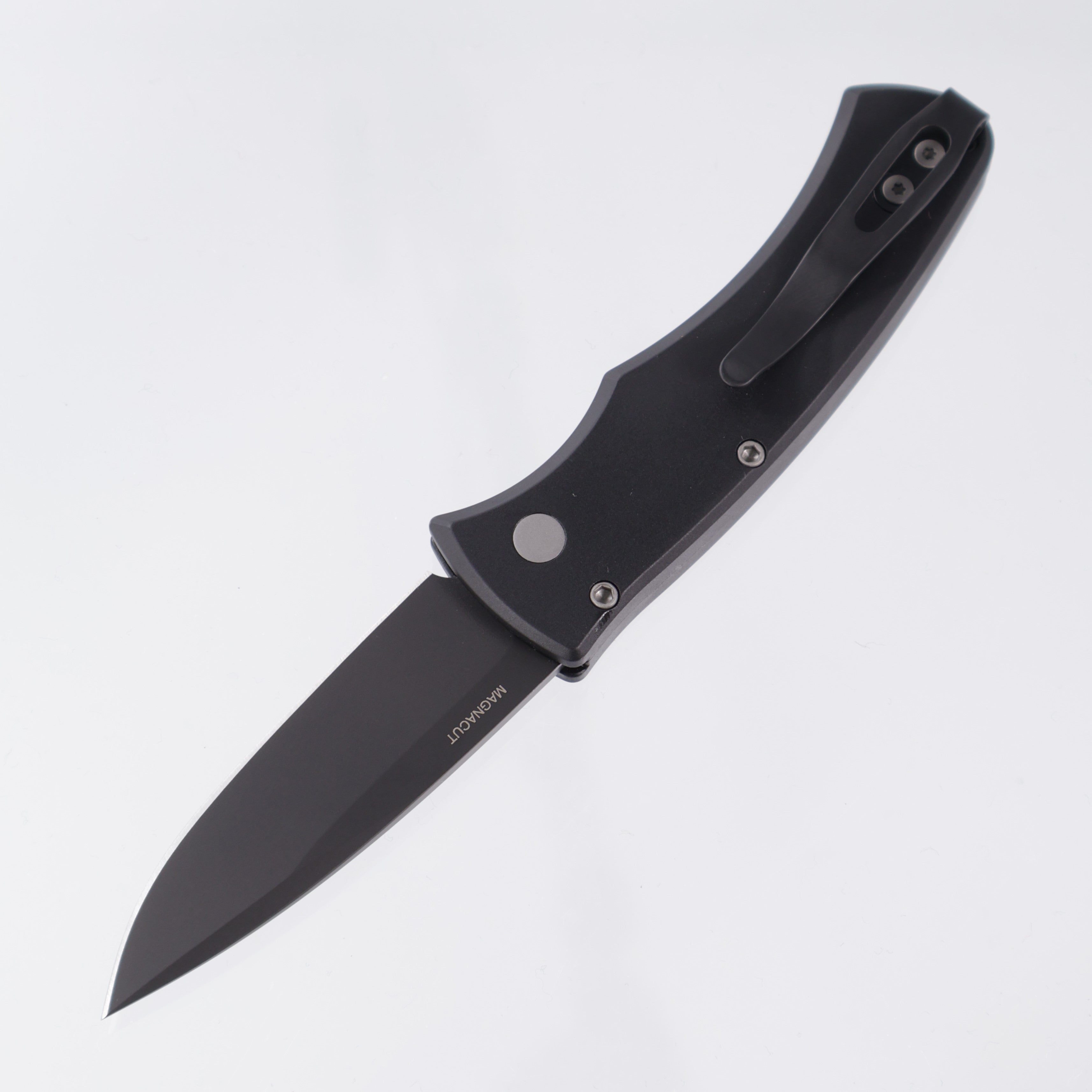 Pro-Tech Duke 2 - Black Aluminum - DLC Magnacut - DUKE2103