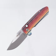 Pro-Tech SBR - G-Carta "Mexican Blanket" Top & Pearl Button - Stonewash S35VN - LG421-Mex.Blanket