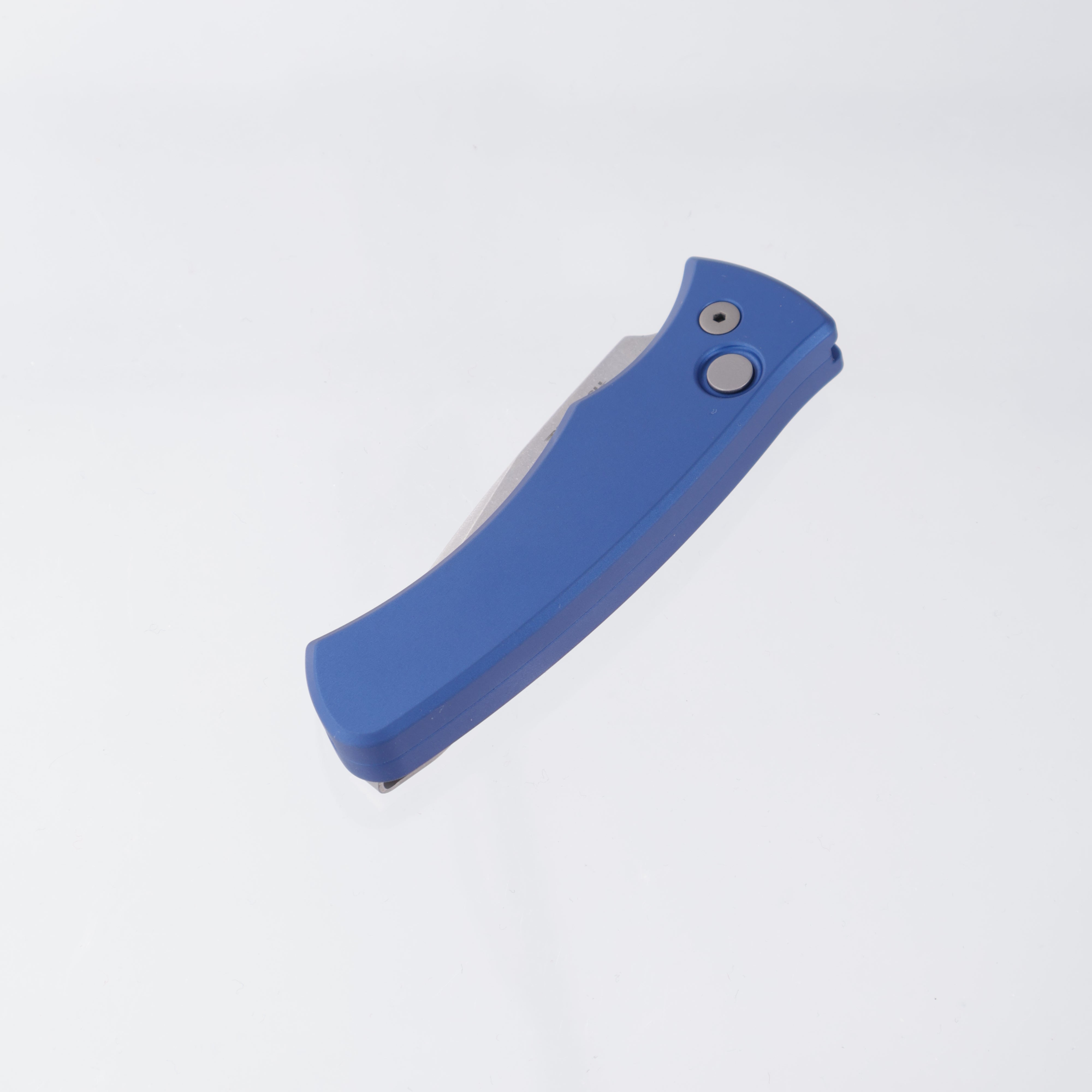 Pro-Tech Duke 2 - Blue Aluminum - Stonewash Magnacut - DUKE2101-BLUE