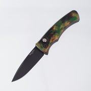 Pro-Tech Duke 2 - Woodland Camo Aluminum - DLC Magnacut - DUKE2103-WOODLAND