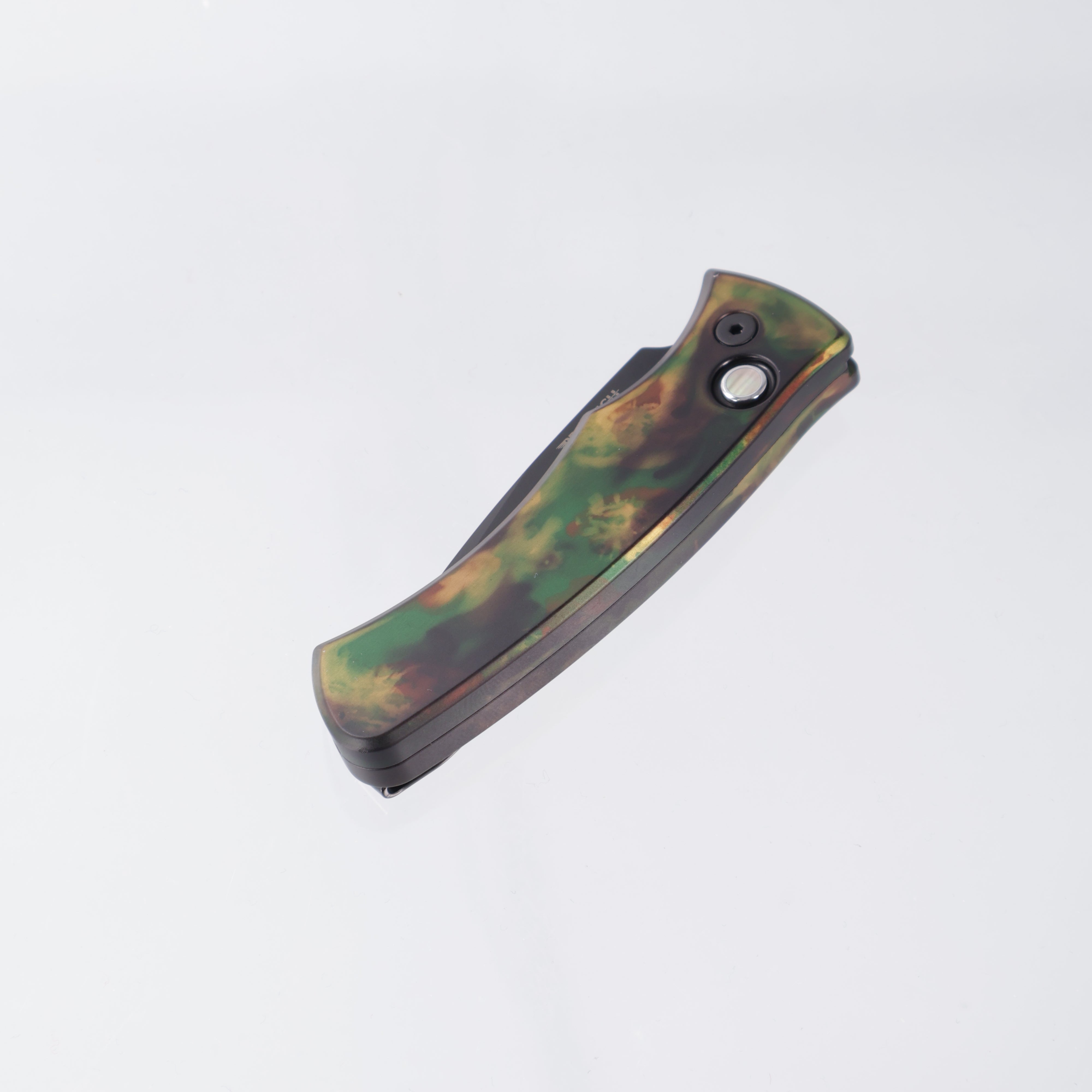 Pro-Tech Duke 2 - Woodland Camo Aluminum - DLC Magnacut - DUKE2103-WOODLAND