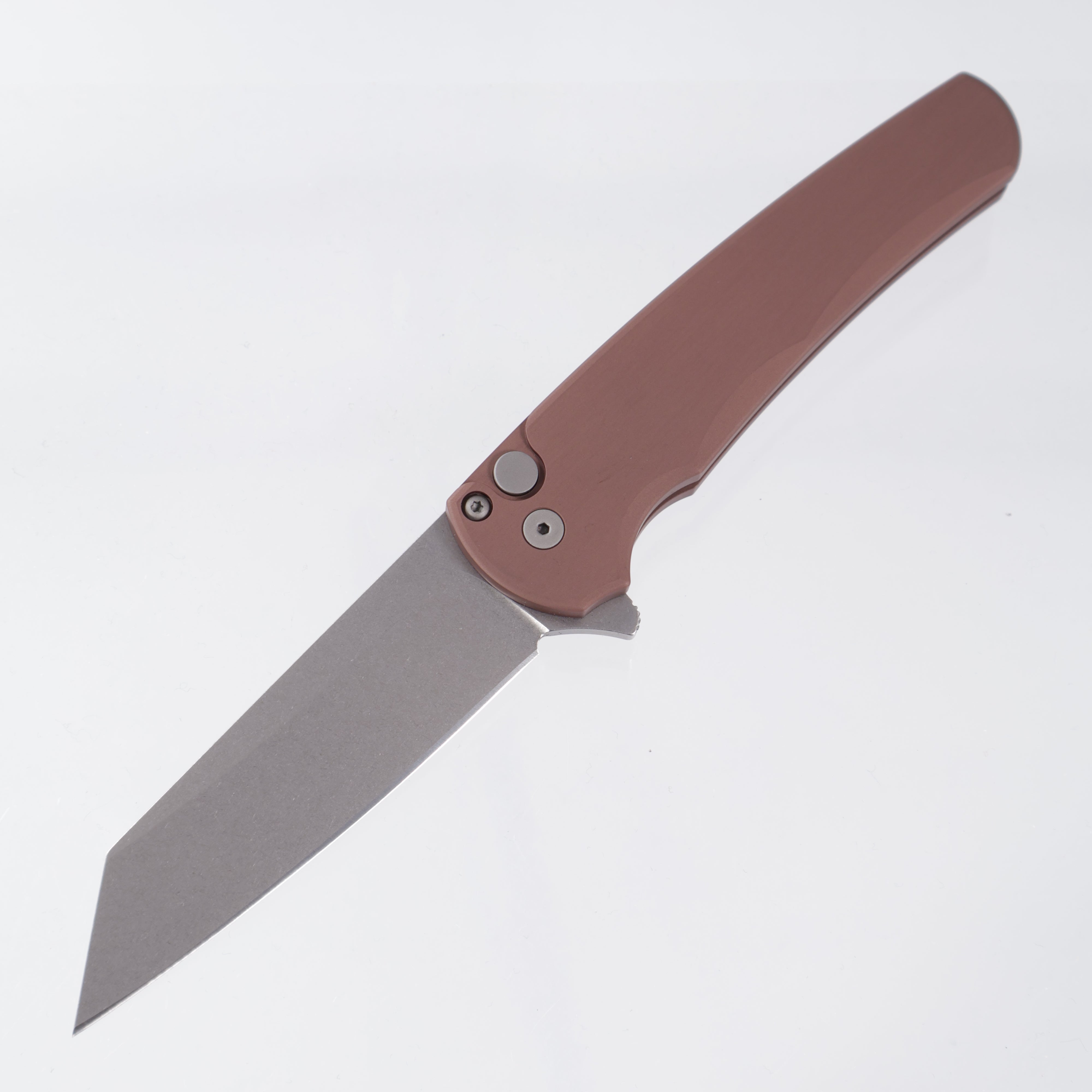 Pro-Tech Malibu - FDE Aluminum - Stonewash Magnacut Reverse Tanto - 5401-FDE (Tan, Flat Dark Earth)