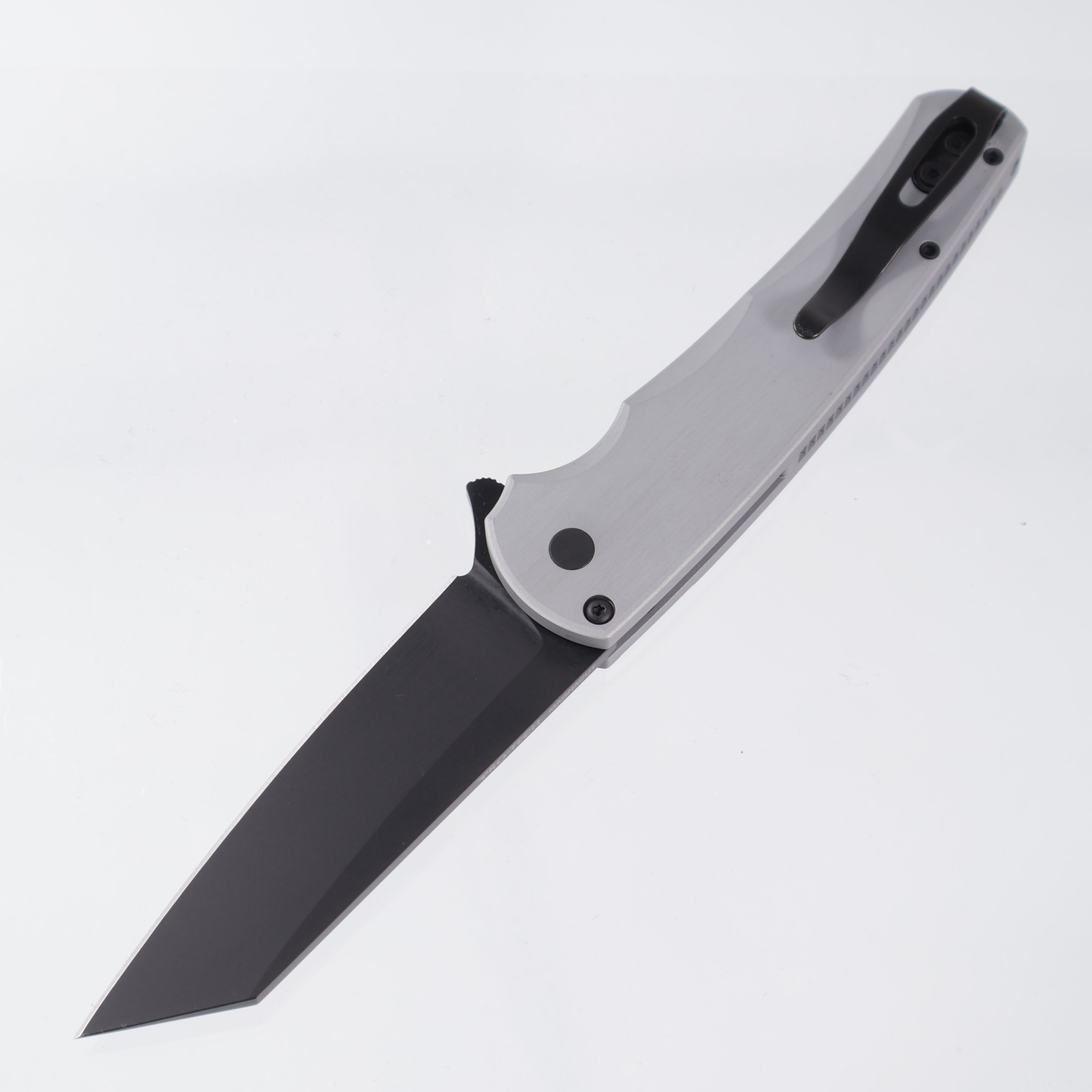 Pro-Tech Malibu - Grey Aluminum - DLC Magnacut Reverse Tanto - 5403-GREY