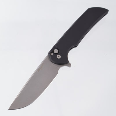 Pro-Tech Mordax - Black Aluminum - Acid Wash Magnacut - MX101-AW