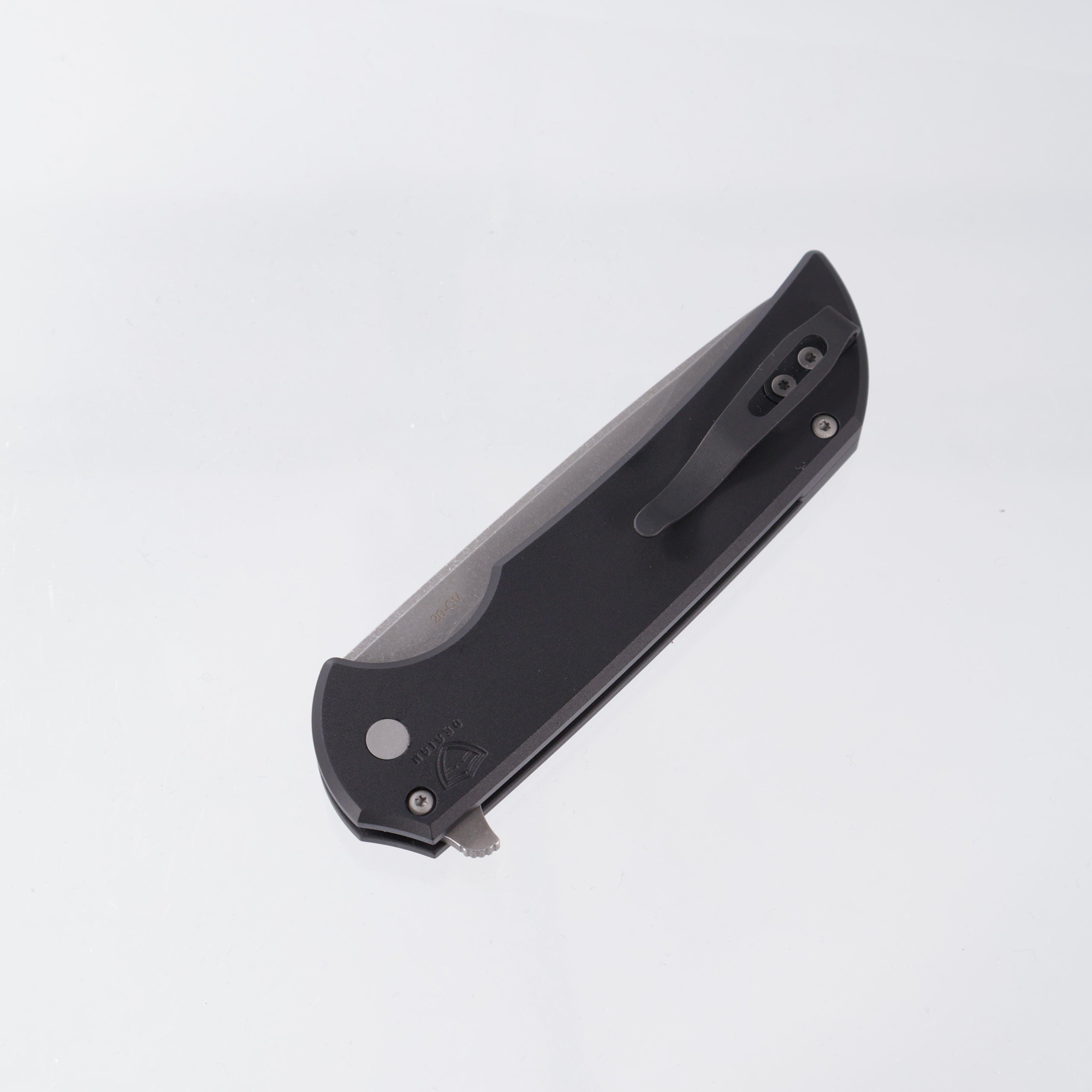 Pro-Tech Mordax - Black Aluminum - Acid Wash Magnacut - MX101-AW