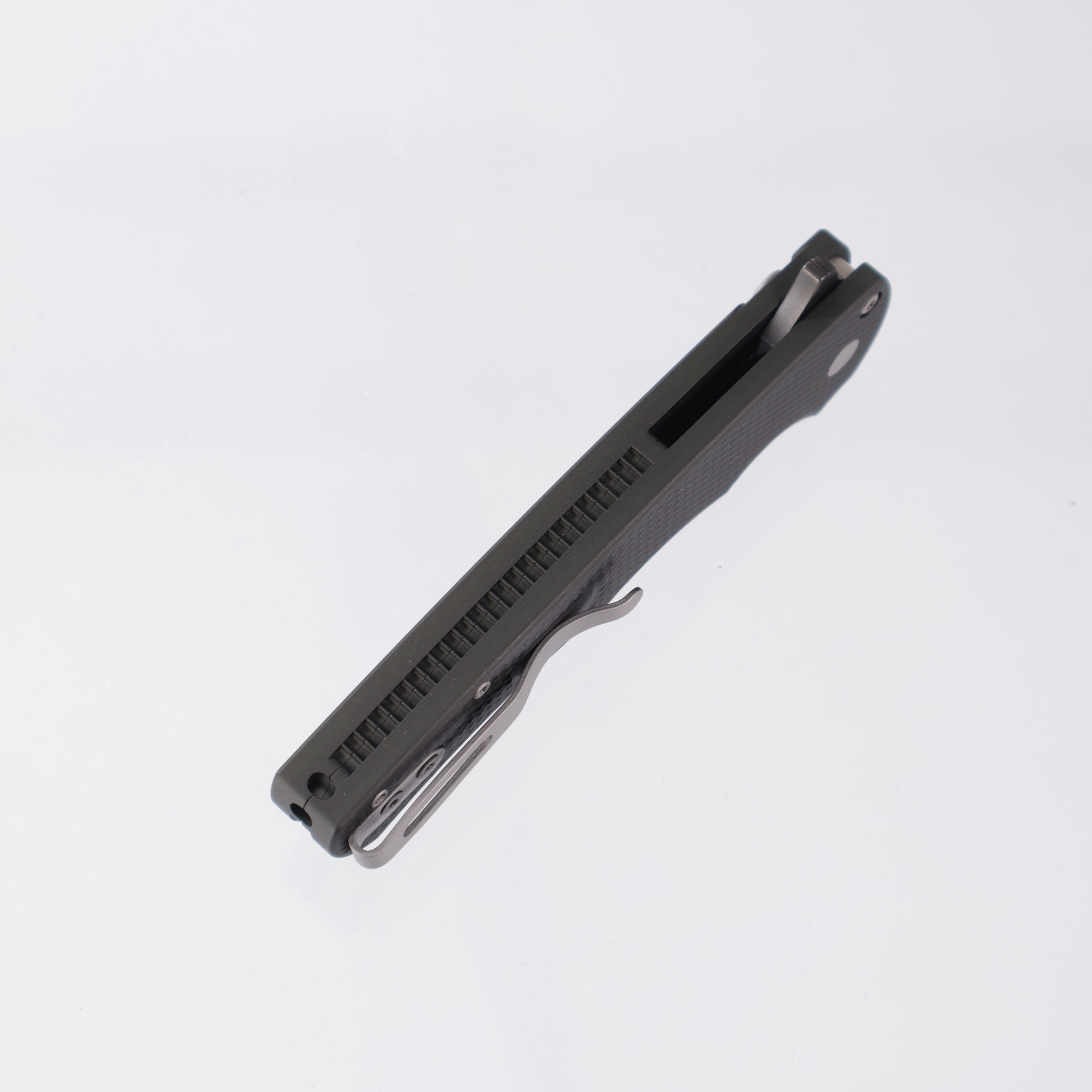 Pro-Tech Malibu - Green Textured Aluminum - DLC Magnacut Reverse Tanto - 5406-SG