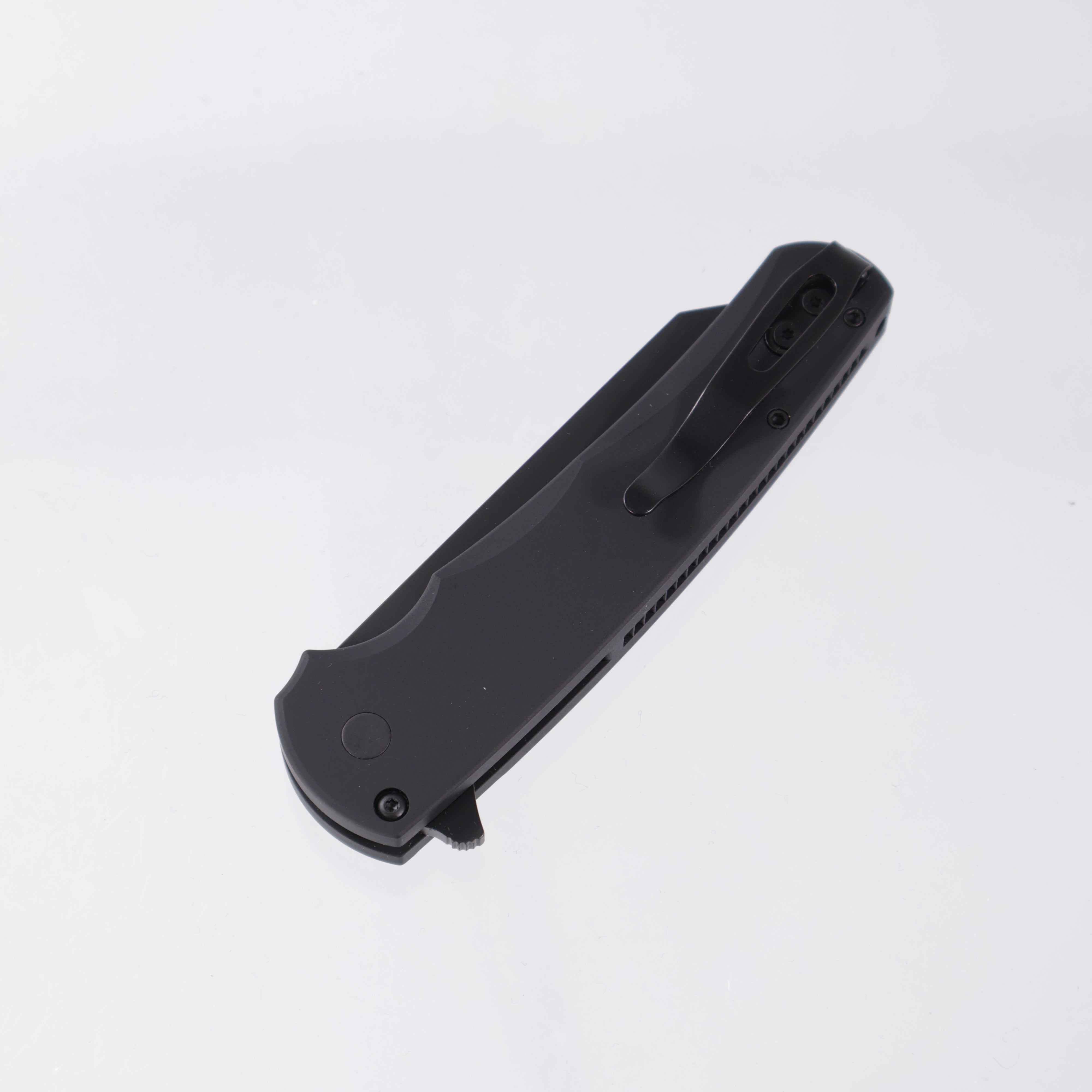 Pro-Tech Malibu - Black Aluminum - DLC Magnacut Reverse Tanto - 5403