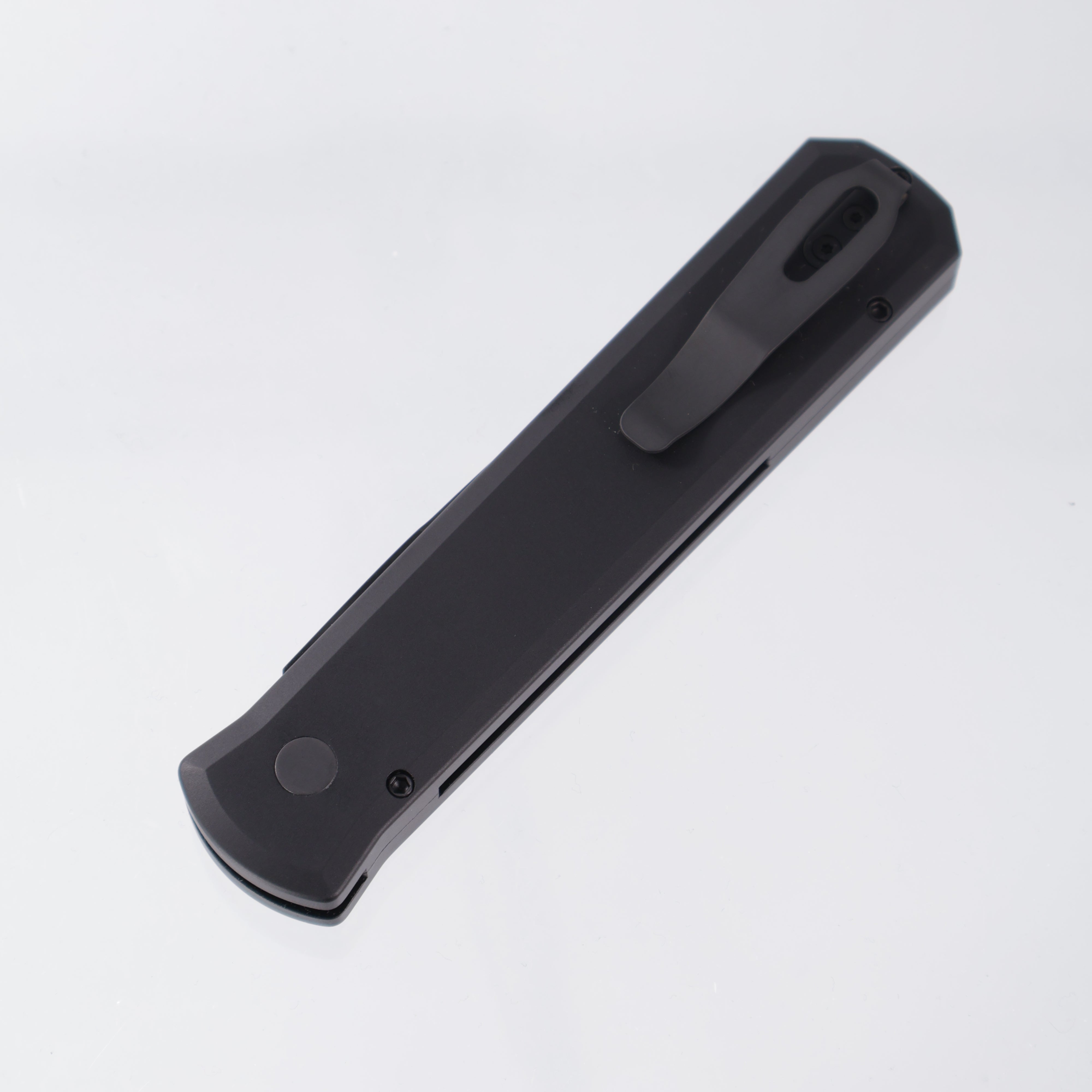 Pro-Tech Godfather - Black Aluminum w/ Tritium Inlay Button - DLC 154CM - 921 OPERATOR