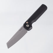 Pro-Tech Slimfoot - Black Aluminum w/ Mosaic Pin Button - Stonewash Magnacut - BST26.Slimfoot.1