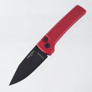 Pro-Tech Scapegoat Compact - Red Aluminum - DLC Proto-MagnaMax - RCS1103-Red