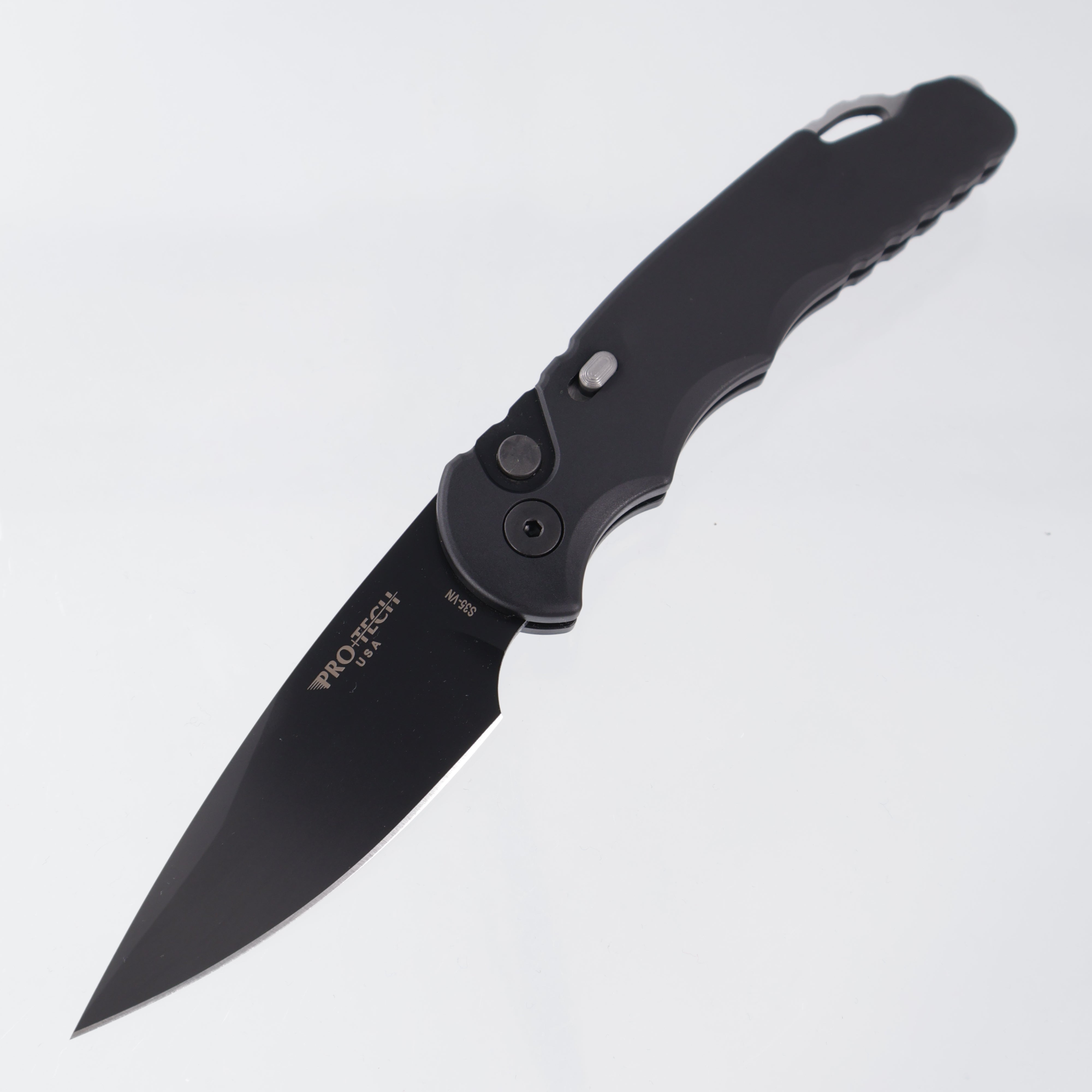 Pro-Tech TR-5 - Black Aluminum w/ Safety - DLC S35VN - T503 – BR-OP