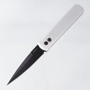 Pro-Tech Godfather - Silver Aluminum - DLC 154CM - 921-Silver