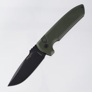 Pro-Tech Rockeye - Green Aluminum - DLC Magnacut - LG3101-GREEN