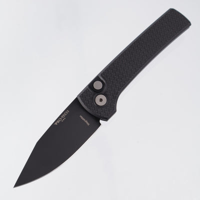 Pro-Tech Scapegoat Compact - Black Carbide Texture Aluminum - DLC MagnaMax - RC1106