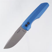 Pro-Tech Vero Synapse 2 Auto - Blue Aluminum - Stonewash MagnaMax - VERO2101-Blue MM