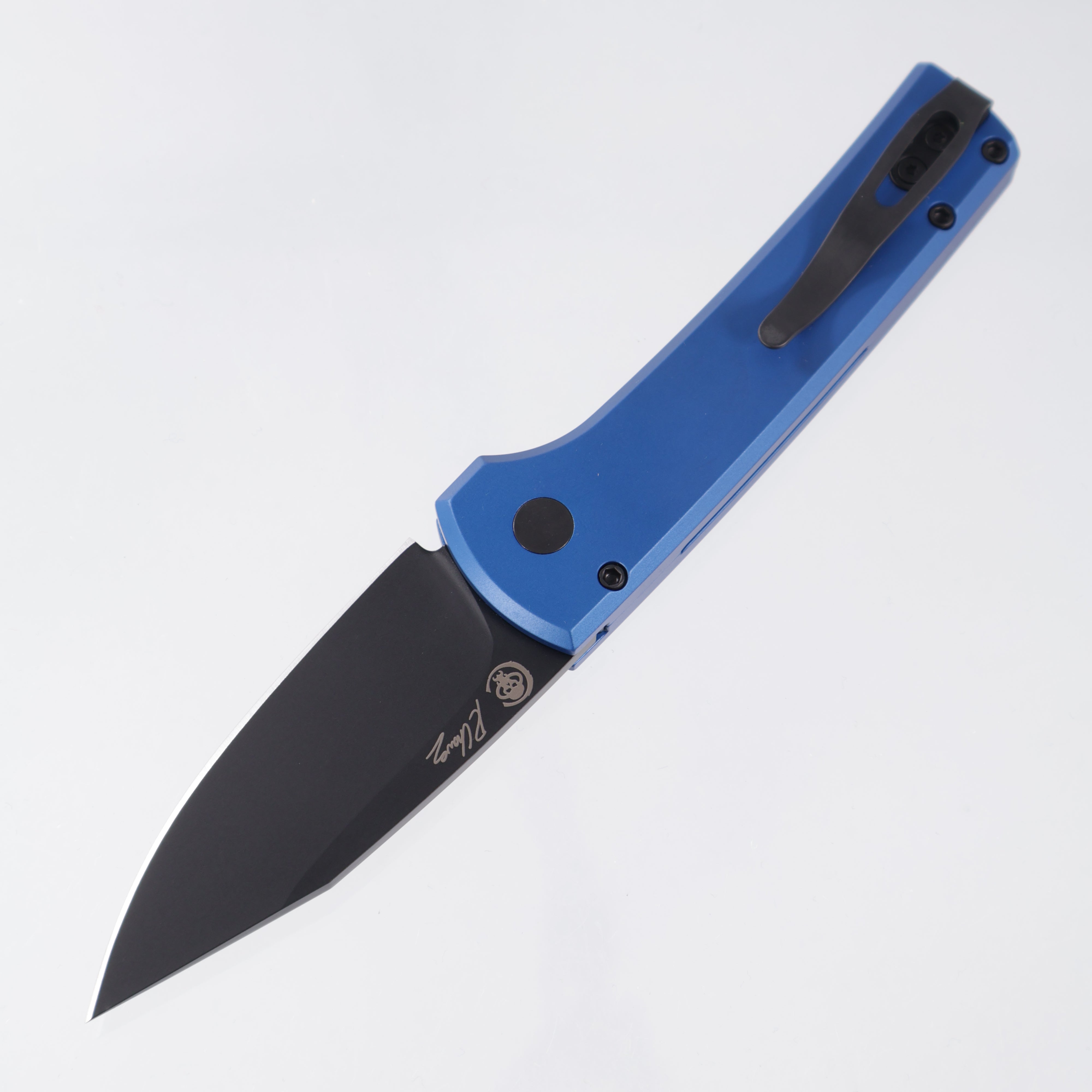 Pro-Tech Scapegoat Compact - Blue Aluminum - DLC MagnaMax - RCS1103-BLUE