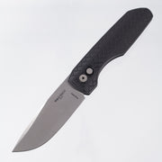 Pro-Tech Vero Synapse V2 Auto - Black Herringbone Texture Aluminum - Stonewash MagnaMax - VERO2105 MM