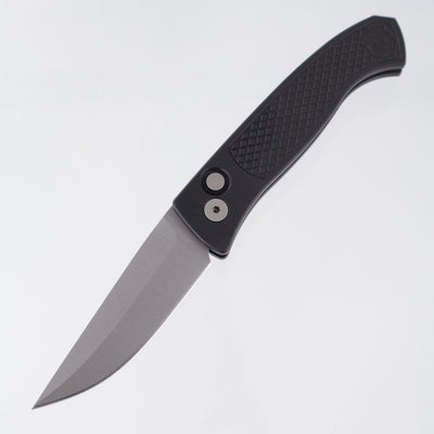 Pro-Tech Brend Classic - Black Diamond Texture Aluminum - Stonewash Magnacut - WB1105