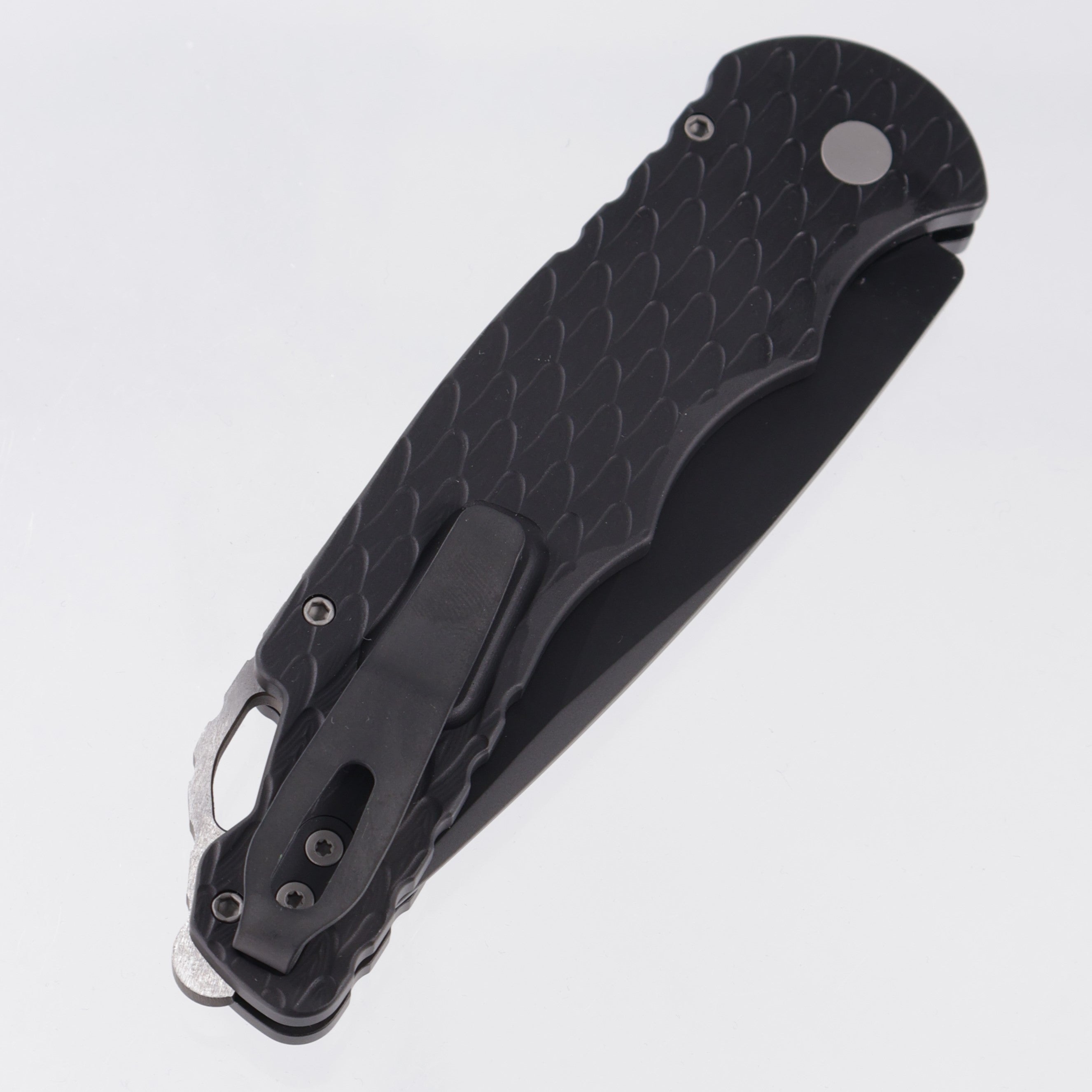 Pro-Tech TR-4 - Black Feather Texture Aluminum w/ Safety - DLC MagnaMax - T4106F MM