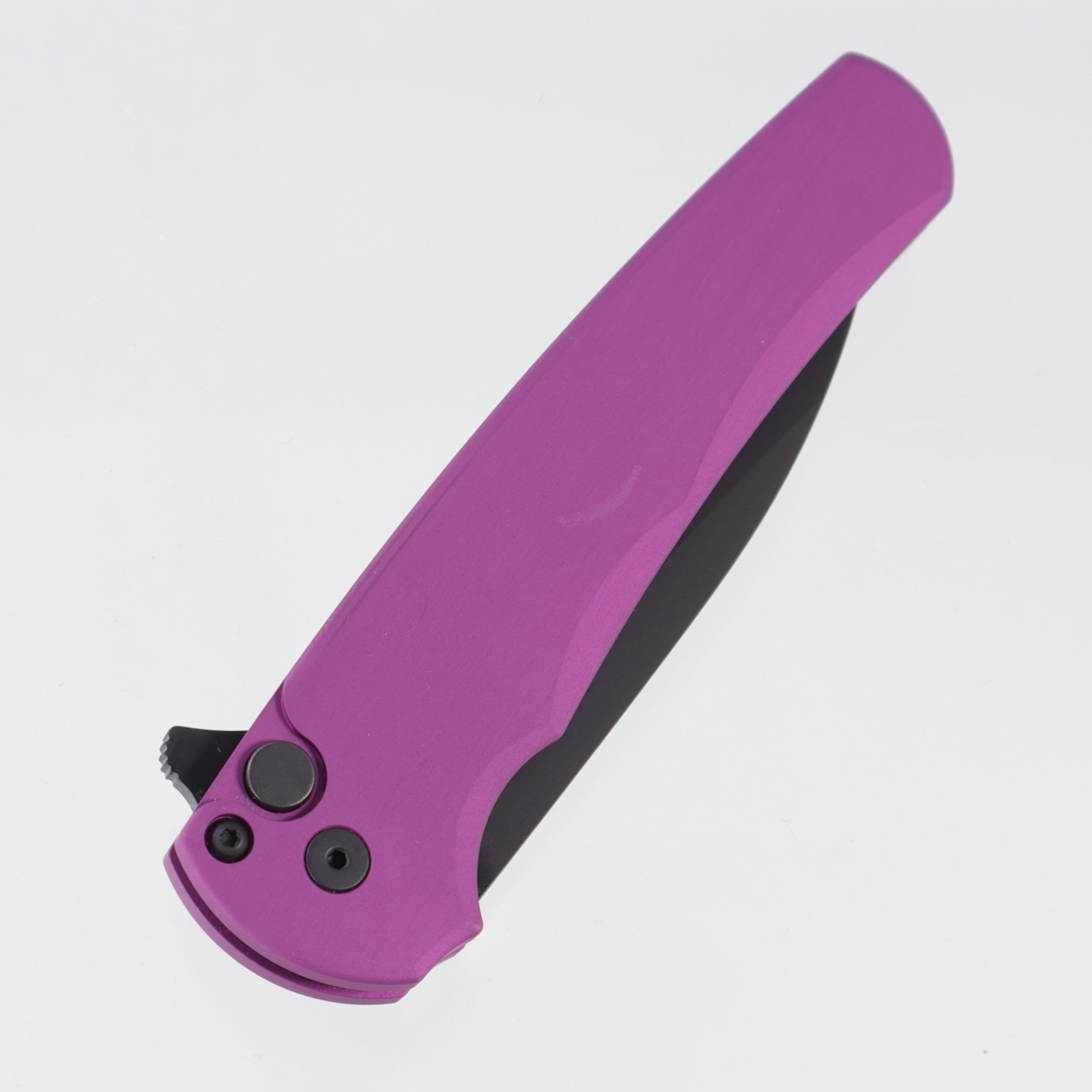 Pro-Tech Malibu Wharncliffe - Purple Aluminum - DLC Magnacut - 5303-PURPLE