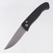 Pro-Tech Brend Classic - Black Aluminum - Stonewash Magnacut - WB1101
