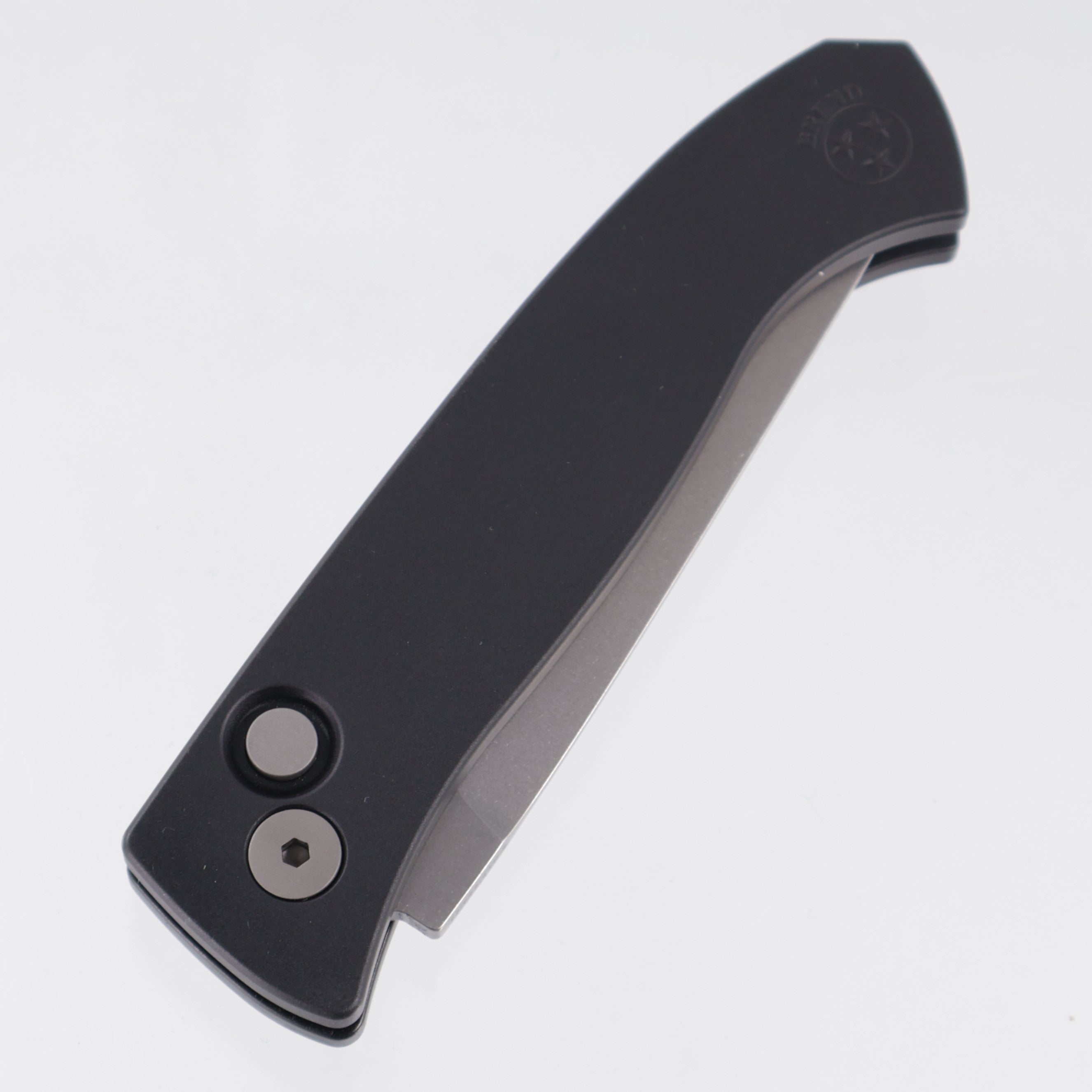 Pro-Tech Brend Classic - Black Aluminum - Stonewash Magnacut - WB1101
