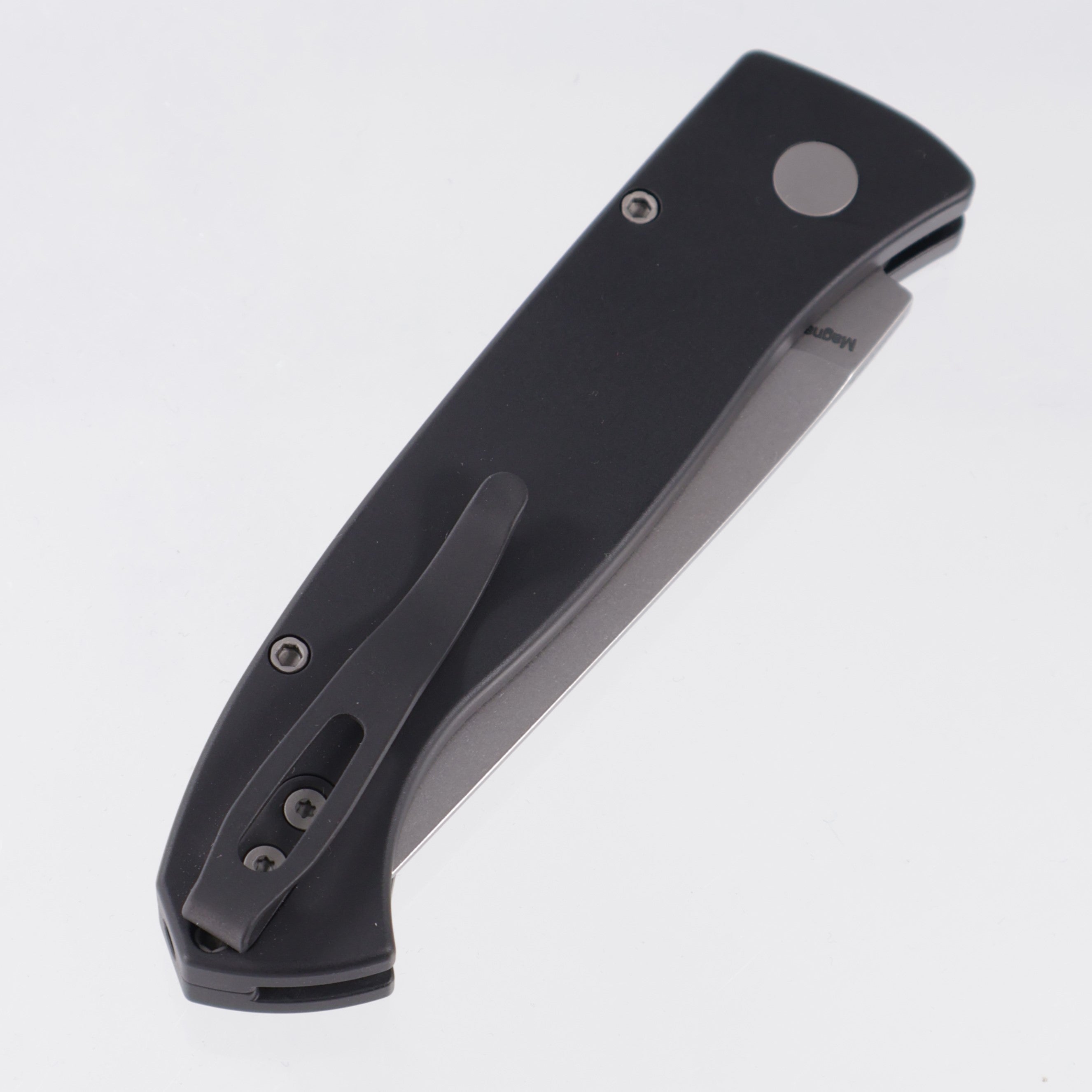 Pro-Tech Brend Classic - Black Aluminum - Stonewash Magnacut - WB1101
