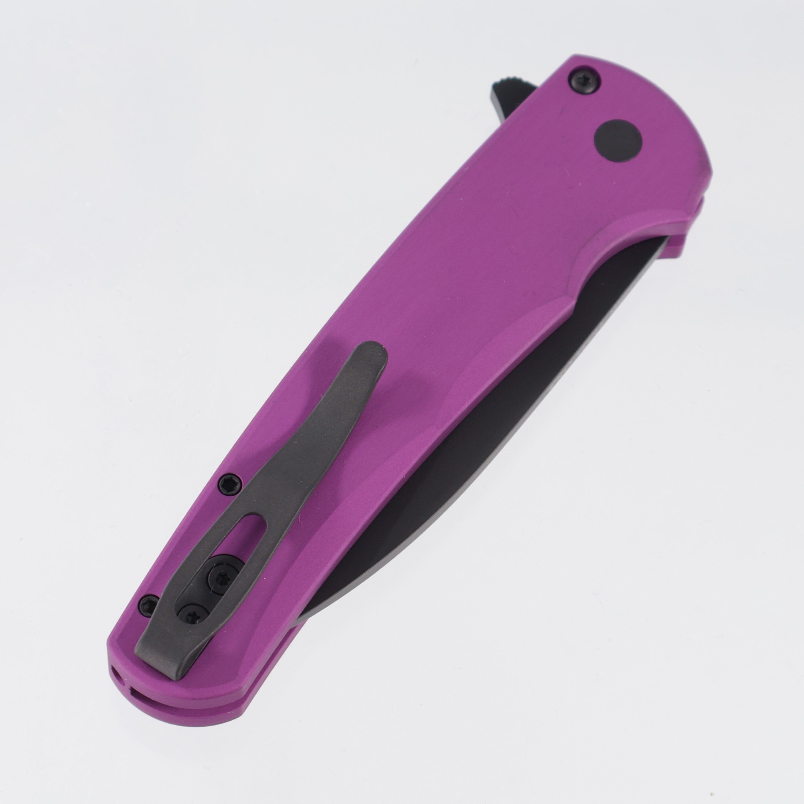 Pro-Tech Malibu Wharncliffe - Purple Aluminum - DLC Magnacut - 5303-PURPLE