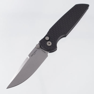 Pro-Tech TR-3 Integrity - Black Relic Texture Aluminum - Stonewash Magnacut - INT1105