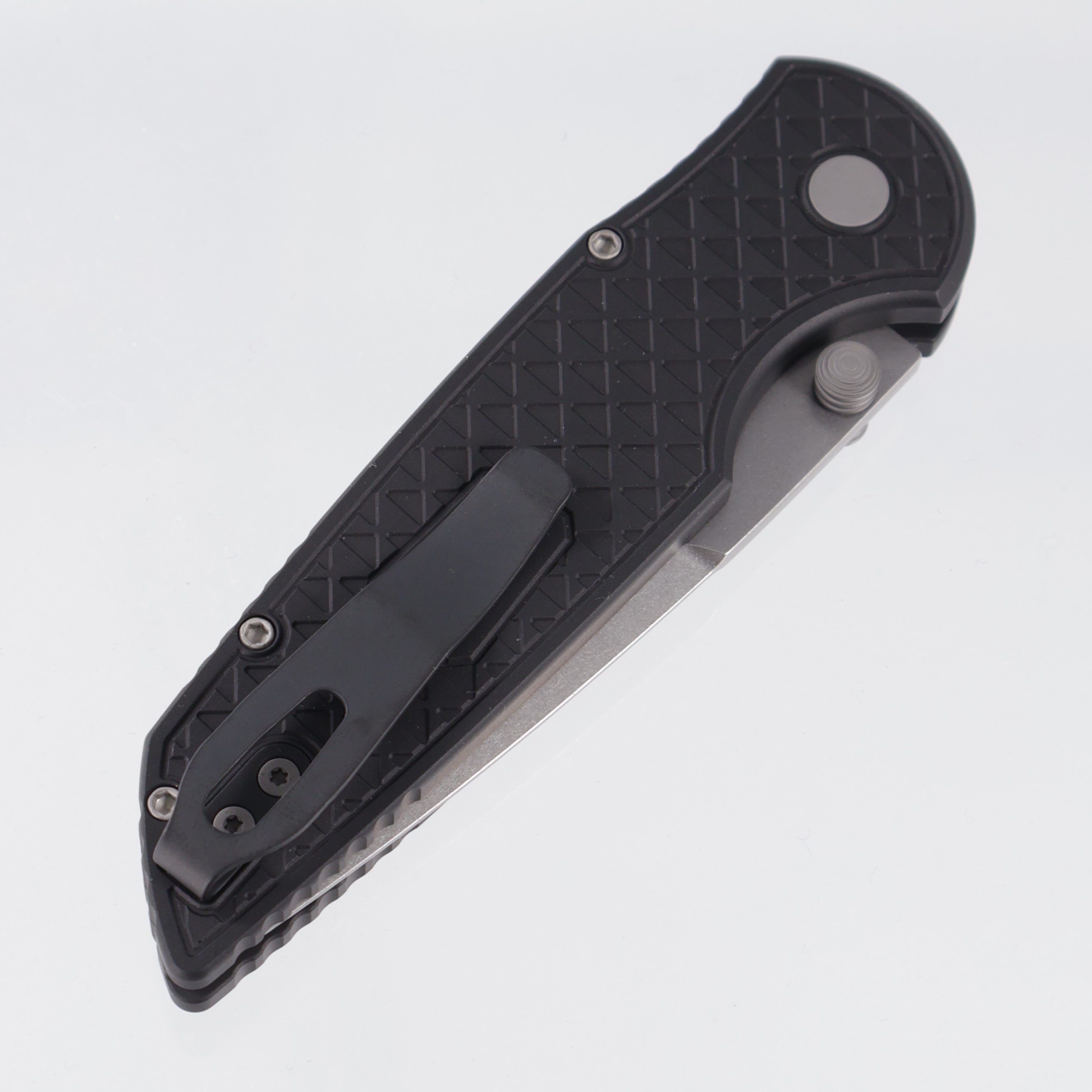 Pro-Tech TR-3 Integrity - Black Relic Texture Aluminum - Stonewash Magnacut - INT1105
