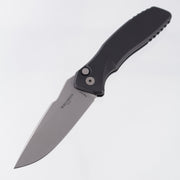 Pro-Tech Spartan Pallas Auto - Black Aluminum - Stonewash Magnacut - SB1101