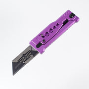 Reate EXO-U Utility - Speedhole Purple, Aluminum Handle Box Cutter
